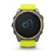 Смарт-годинник Garmin fenix 8 (51 мм) Sapphire Solar титан яскраво-жовтий/графітовий