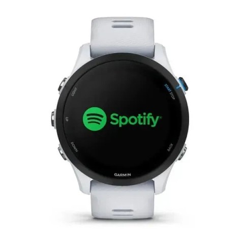 Смарт-годинник Garmin Forerunner 255 Music білий камінь