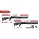 Приклад ATI  Raven для Benelli M4