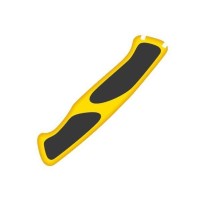 Накладка на ніж Victorinox 130мм RangerGrip yellow,black задня (Ha)