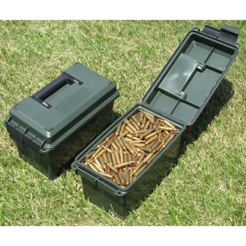 Кейс MTM 19х34х22 см, .50 BMG д/патронів 50кал. зелен. forest green