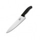 Кухонний ніж Victorinox SwissClassic Carving лезо 20см широке з чорн. ручкою