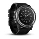 Смарт-годинник Garmin Descent Mk1 сріблястий з чорним ремінцем
