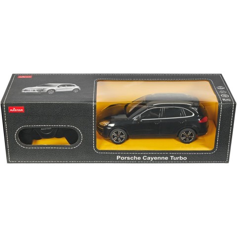 Машинка Rastar Porsche Cayenne Turbo 1:24 Чорний