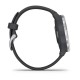 Смарт-годинник Garmin vivomove 3S зі сріблястим безелем та гранітно-синім ремінцем