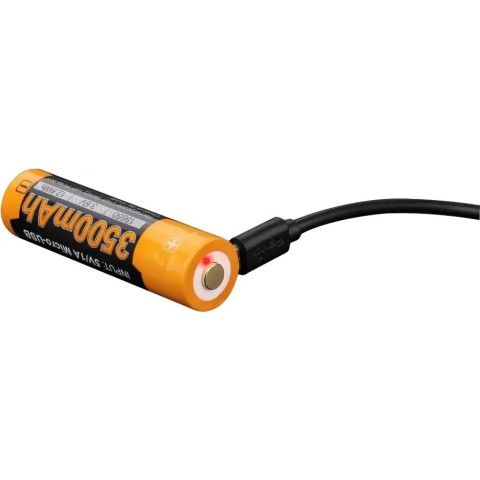 Аккумуляторная батарея Fenix 18650 (3500 mAh) Micro USB
