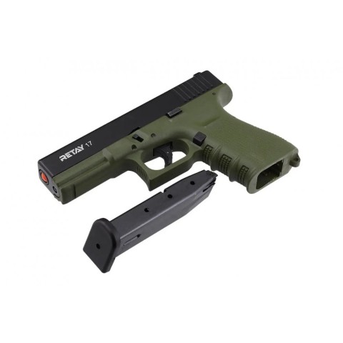 Стартовий пістолет Retay G17 Olive