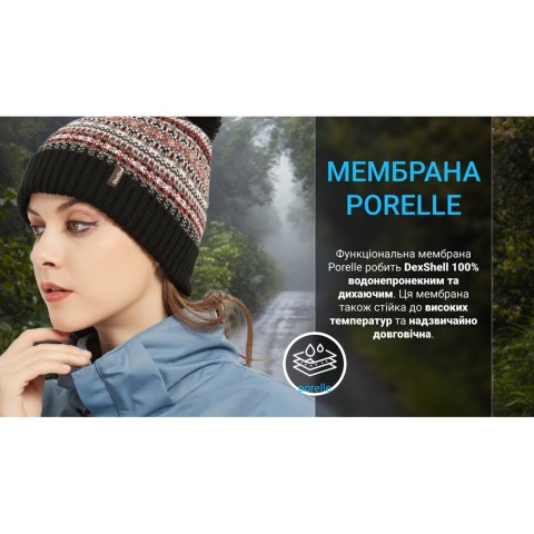 Шапка водонепроникна Dexshell, р-р L/XL (58-60 см), різнокольорова