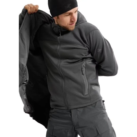 Кофта Arc'teryx Naga Hoody Full Zip M wolf