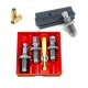 Lee Carbide 3+1 Die Set Delux 9Pa Progressive 2026 (9x22 Travmat) - Набор Люкс из 3+1 матриц для 9ра