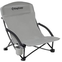 Стілець розкладаний KingCamp Beach Chair Grey