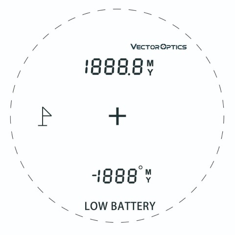 Лазерный дальномер Vector Optics Paragon 6x25 GenII 1850 м
