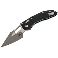 Ніж Microtech Stitch Ram-Lock, fluted, Apoc, чорне руків'я G10