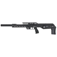 Пневматична редукторна гвинтівка FX Airgun Leopard Black Sniper Tube .177 кал