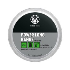 Кульки RWS PowerLongRange 0,87 гр.250 шт кал.4,5 мм