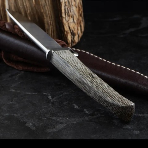 Нож Lionsteel Ago, Green canvas ц:green