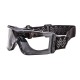 Окуляри тактичні Bolle X1000 чорні з прозорими лінзами