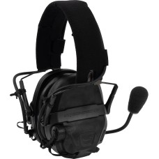 Активные наушники Ops-Core AMP Communication Headset-Connectorized. NFMI. Верхний держатель. Black