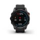 Смарт-часы Garmin fenix 7S Solar сланцево-серые с черным ремешком