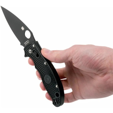 Нож Spyderco Manix 2 Black Blade, CTS BD1N, FRCP ц:black