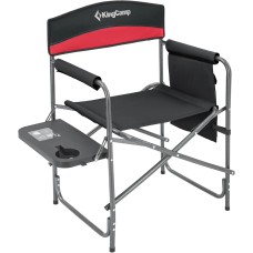 Стілець розкладаний KingCamp Folding Director Chair Black/Red