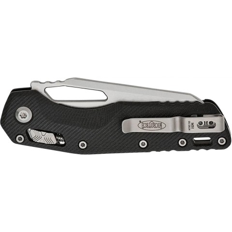 Нож Microtech MSI SW Serrated Fluted G-10 Black