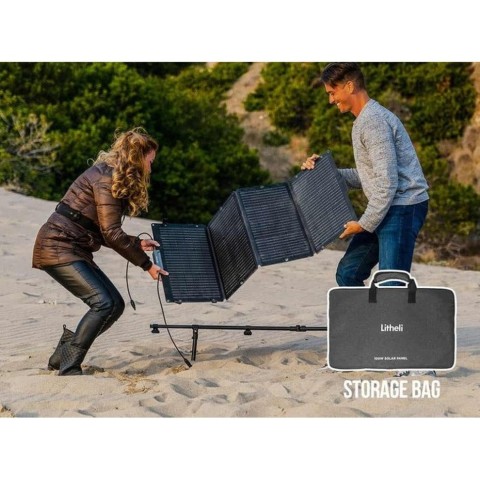 Портативна складана сонячна панель Litheli 100W