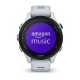 Смарт-годинник Garmin Forerunner 255s Music білий камінь