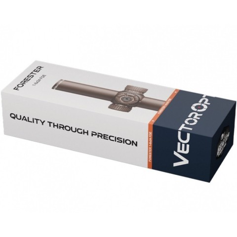 Приціл оптичний Vector Optics Forester 1-8X24 (30 мм) illum. SFP Coyote FDE