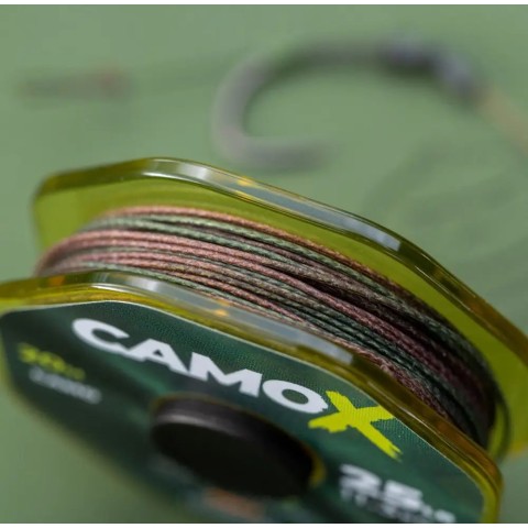 Поводковый материал RidgeMonkey Connexion CamoX Stiff Coated Hooklink 20m 35lb/15.9kg