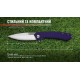 Нiж туристичний Adimanti by Ganzo (Skimen design) (8.5 см)  D2 / G10 фіолетовий