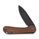 Ніж складаний кишеньковий Civivi Elementum Slip Joint, (7.5 см) 14C28N / Guibourtia Wood