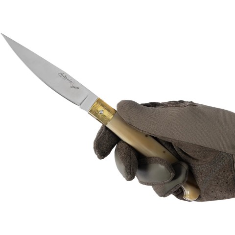 Нож Antonini Pocket Pattada, cm.23,5, 420 stainless steel ц:brown