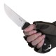 Ніж фіксований мисливський  Ruike F186-MB, (11.8 см) D2 / Micarta чорний