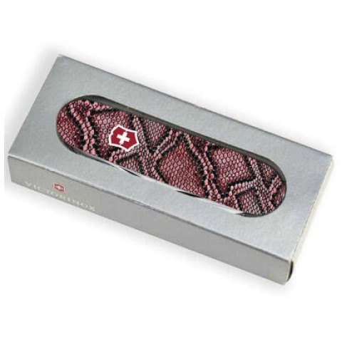 Нож Victorinox Swiss Army Huntsman Design Принт Кожа питона