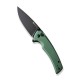 Ніж складаний туристичний Sencut Serene, (8.8 см) D2 / Aluminum зелений