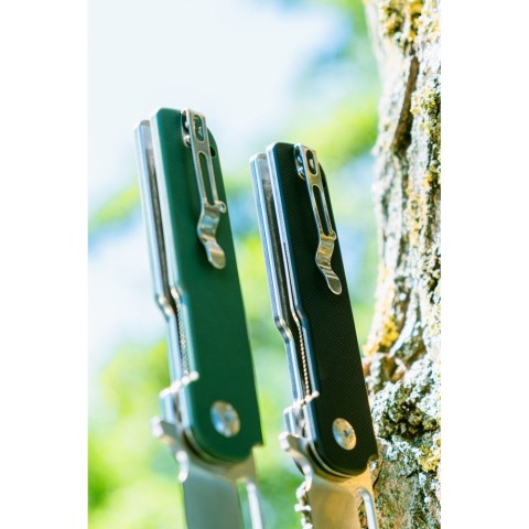 Ніж складаний туристичний Ganzo G770 (8.8 см) D2 / G10 чорний