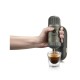 Портативна еспресо-кавоварка Wacaco Nanopresso блакитна з чохлом, механічна, для меленої кави