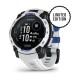 Смарт-часы Garmin Instinct 3 (45 мм) Solar белый камень/белый/синяя молния