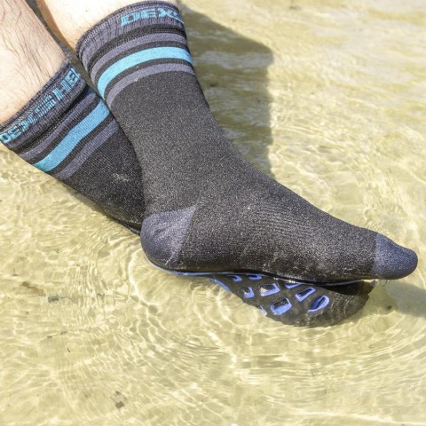 Шкарпетки водонепроникні Dexshell Ultra Dri Sports, р-р S, з блакитною смугою