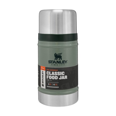 Термос харчовий Stanley Classic Legendary Hammertone Green 0.7 л