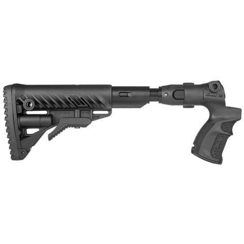 Приклад складаний з амортизатором і пістолетним руків'ям FAB для Mossberg 500, чорний
