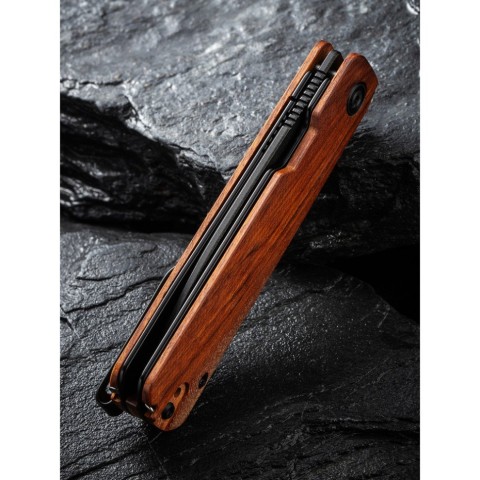 Ніж складаний кишеньковий Civivi Sendy, (7.2 см) Nitro-V / Guibourtia Wood