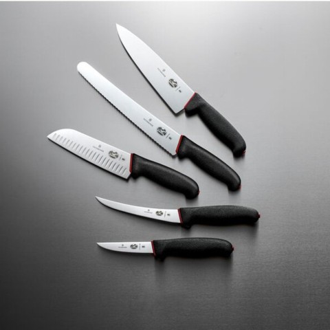 Ніж Сантоку Victorinox Dual Grip 17см чорн 5.2523.17D