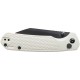 Ніж CJRB Pyrite-Light Black Blade, AR-RPM9, FRN light grey