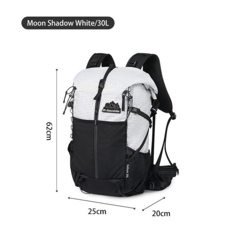 Рюкзак туристичний Naturehike Helium CNK2300016, 30+5 л, коричневий