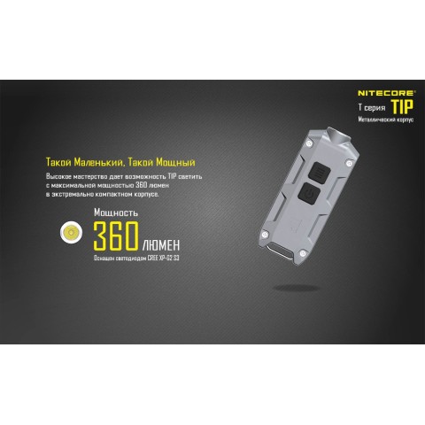 Фонарь Nitecore TIP красный