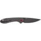 Нож CJRB Feldspar Black Blade Carbon Fiber