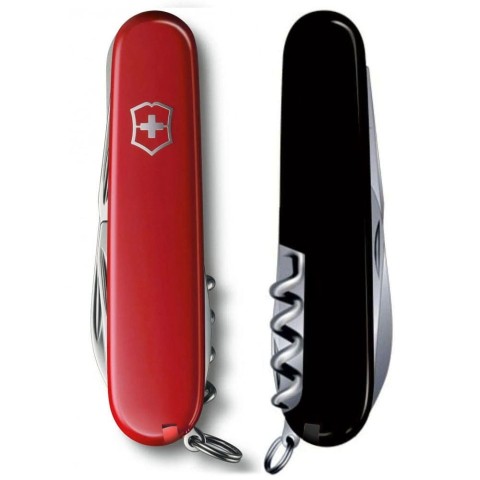 Ніж Victorinox Spartan Ukraine 91мм,12функ,черв-чорн