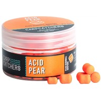 Бойлы Carp Catchers Fluo Dumbell Wafters Acid Pear 8х5 and 10x7mm